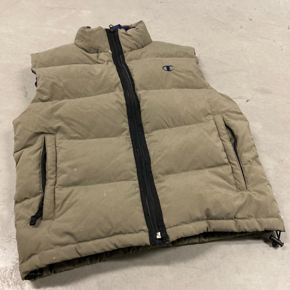 y2k champion puffer vest Jacket